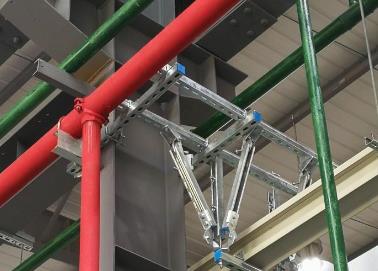 辽阳市该抗震支架的整体式支吊架结构协调性好